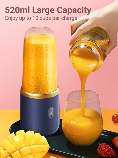 Mini Juice Blender – USB Rechargeable Mini Blender for Smoothies & Juices